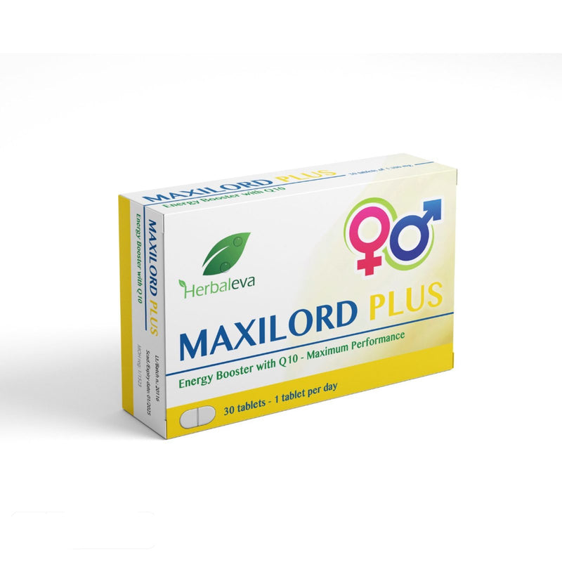 Maxilord Plus - Energy Booster 30 Capsules - Herbaleva International Co