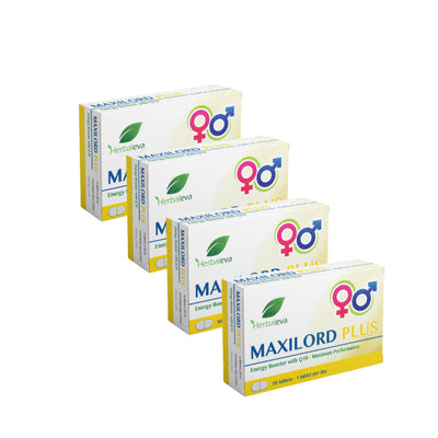 Maxilord Plus - Energy Booster 30 Capsules - Herbaleva 