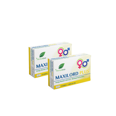 Maxilord Plus - Energy Booster 30 Capsules - Herbaleva 